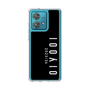 スリムプロテクションケース［ 100人10 - Logo vertical - Black ］
