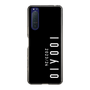 スリムプロテクションケース［ 100人10 - Logo vertical - Black ］