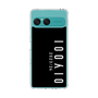 スリムプロテクションケース［ 100人10 - Logo vertical - Black ］