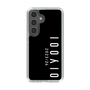 スリムプロテクションケース［ 100人10 - Logo vertical - Black ］