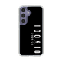 スリムプロテクションケース［ 100人10 - Logo vertical - Black ］