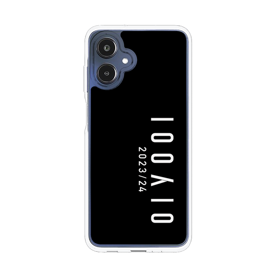 スリムプロテクションケース［ 100人10 - Logo vertical - Black ］