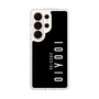 スリムプロテクションケース［ 100人10 - Logo vertical - Black ］