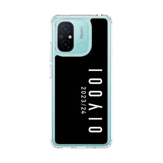 スリムプロテクションケース［ 100人10 - Logo vertical - Black ］