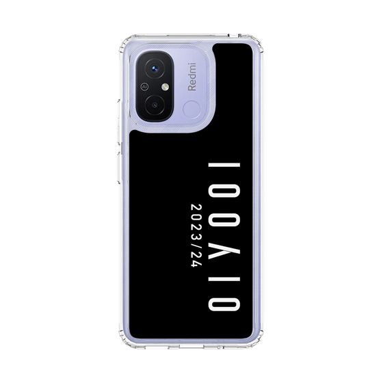 スリムプロテクションケース［ 100人10 - Logo vertical - Black ］