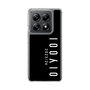スリムプロテクションケース［ 100人10 - Logo vertical - Black ］