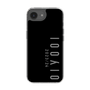 スリムプロテクションケース［ 100人10 - Logo vertical - Gray ］