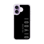 スリムプロテクションケース［ 100人10 - Logo vertical - Gray ］