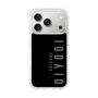 スリムプロテクションケース［ 100人10 - Logo vertical - Gray ］