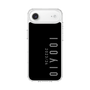 スリムプロテクションケース［ 100人10 - Logo vertical - Gray ］