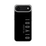 スリムプロテクションケース［ 100人10 - Logo vertical - Gray ］