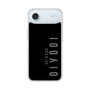 スリムプロテクションケース［ 100人10 - Logo vertical - Gray ］