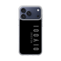 スリムプロテクションケース［ 100人10 - Logo vertical - Gray ］
