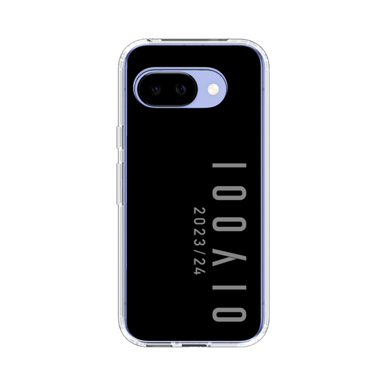 スリムプロテクションケース［ 100人10 - Logo vertical - Gray ］