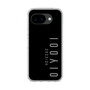 スリムプロテクションケース［ 100人10 - Logo vertical - Gray ］