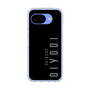 スリムプロテクションケース［ 100人10 - Logo vertical - Gray ］