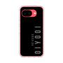スリムプロテクションケース［ 100人10 - Logo vertical - Gray ］
