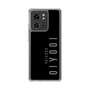 スリムプロテクションケース［ 100人10 - Logo vertical - Gray ］