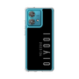 スリムプロテクションケース［ 100人10 - Logo vertical - Gray ］