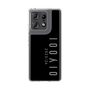 スリムプロテクションケース［ 100人10 - Logo vertical - Gray ］