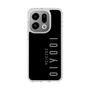 スリムプロテクションケース［ 100人10 - Logo vertical - Gray ］