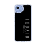 スリムプロテクションケース［ 100人10 - Logo vertical - Gray ］