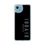 スリムプロテクションケース［ 100人10 - Logo vertical - Gray ］