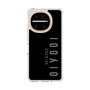 スリムプロテクションケース［ 100人10 - Logo vertical - Gray ］