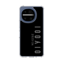 スリムプロテクションケース［ 100人10 - Logo vertical - Gray ］