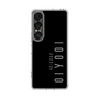 スリムプロテクションケース［ 100人10 - Logo vertical - Gray ］