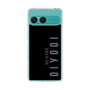 スリムプロテクションケース［ 100人10 - Logo vertical - Gray ］