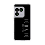 スリムプロテクションケース［ 100人10 - Logo vertical - Gray ］