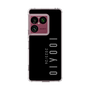 スリムプロテクションケース［ 100人10 - Logo vertical - Gray ］