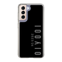 スリムプロテクションケース［ 100人10 - Logo vertical - Gray ］