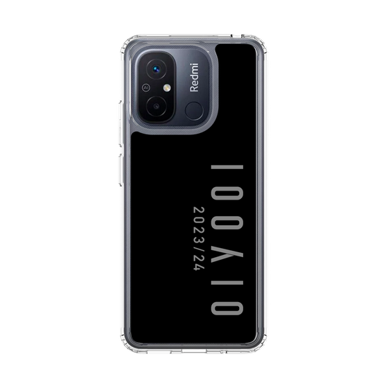 スリムプロテクションケース［ 100人10 - Logo vertical - Gray ］