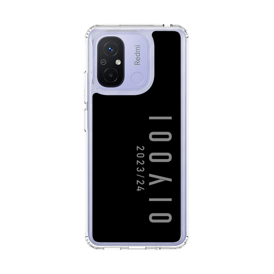 スリムプロテクションケース［ 100人10 - Logo vertical - Gray ］
