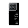 スリムプロテクションケース［ 100人10 - Logo vertical - Gray ］