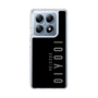 スリムプロテクションケース［ 100人10 - Logo vertical - Gray ］