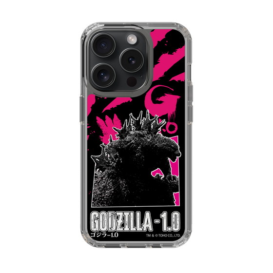 スリムプロテクションケース［ ゴジラ-1.0 - GODZILLA MINUS ONE - Pink ］