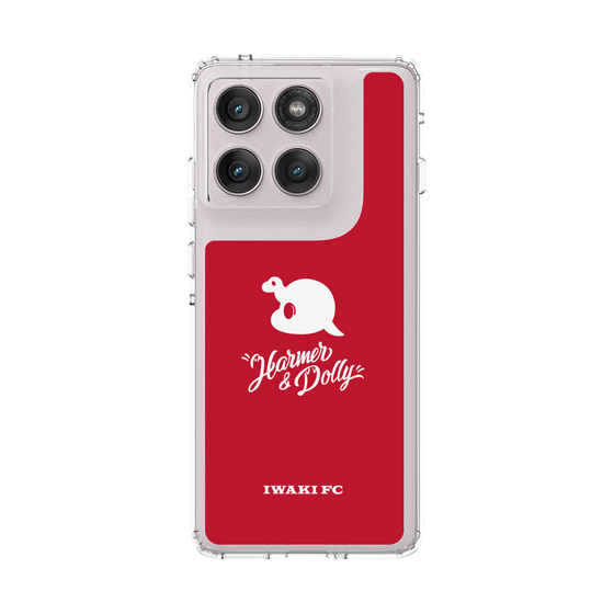 スリムプロテクションケース［ いわきFC - ハーマー&ドリー シルエット - Red ］
