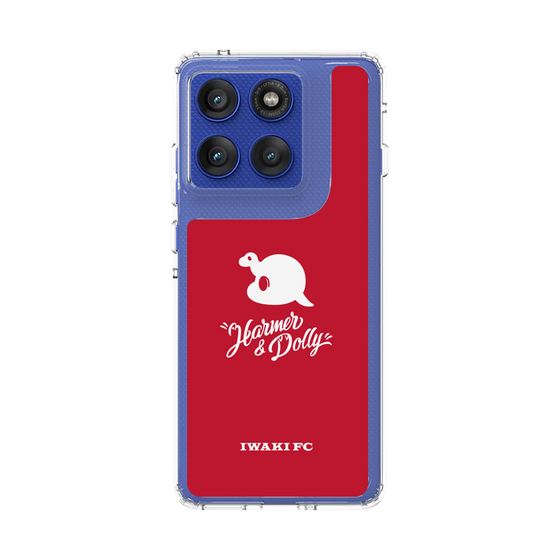 スリムプロテクションケース［ いわきFC - ハーマー&ドリー シルエット - Red ］