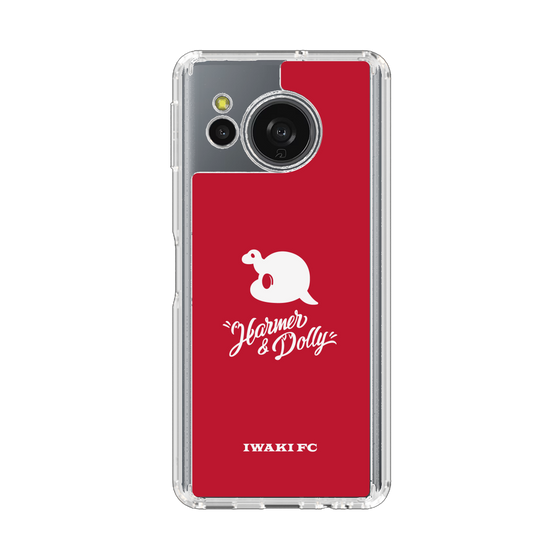 スリムプロテクションケース［ いわきFC - ハーマー&ドリー シルエット - Red ］