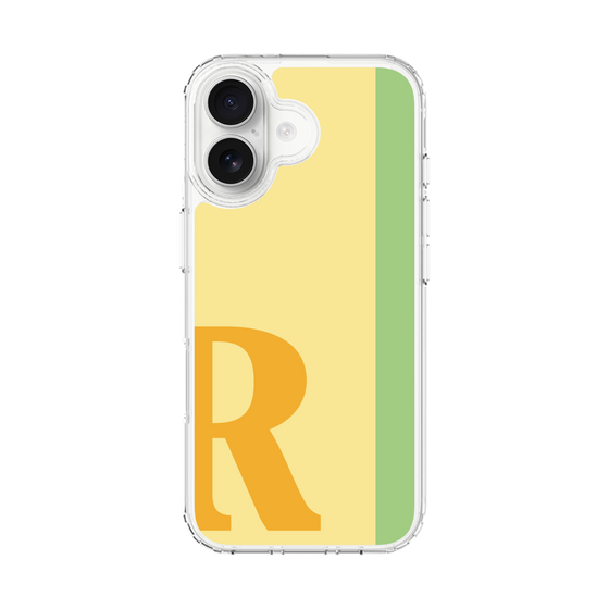 スリムプロテクションケース［ オリジナル - initial color line - R yellow ］