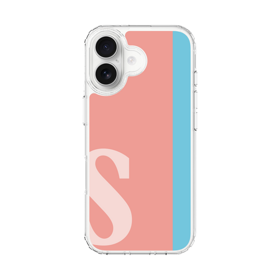 スリムプロテクションケース［ オリジナル - initial color line - S pink ］
