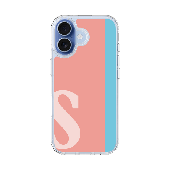 スリムプロテクションケース［ オリジナル - initial color line - S pink ］