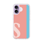スリムプロテクションケース［ オリジナル - initial color line - S pink ］