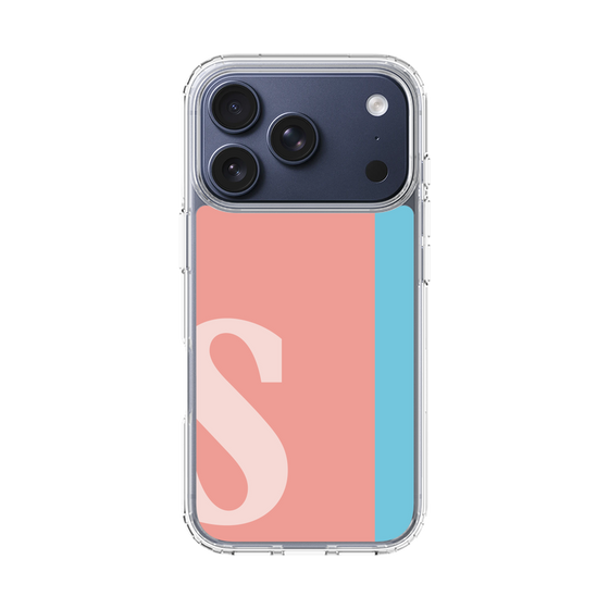 スリムプロテクションケース［ オリジナル - initial color line - S pink ］