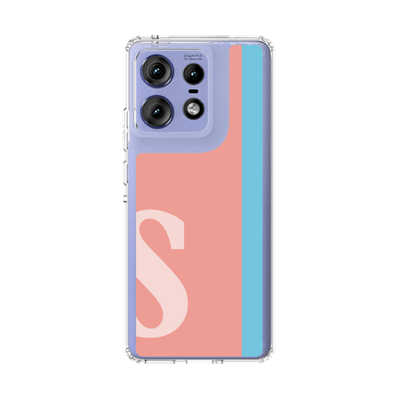 スリムプロテクションケース［ オリジナル - initial color line - S pink ］