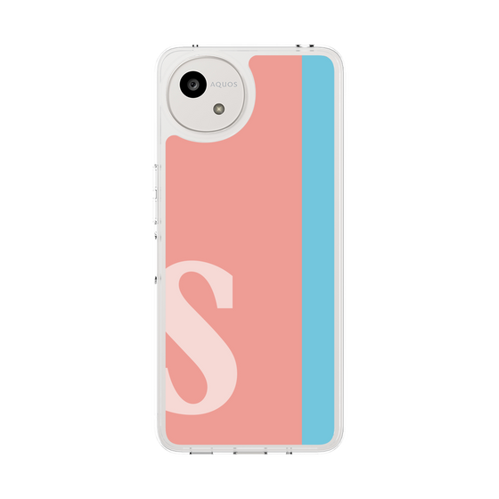 スリムプロテクションケース［ オリジナル - initial color line - S pink ］