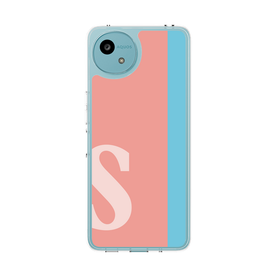 スリムプロテクションケース［ オリジナル - initial color line - S pink ］